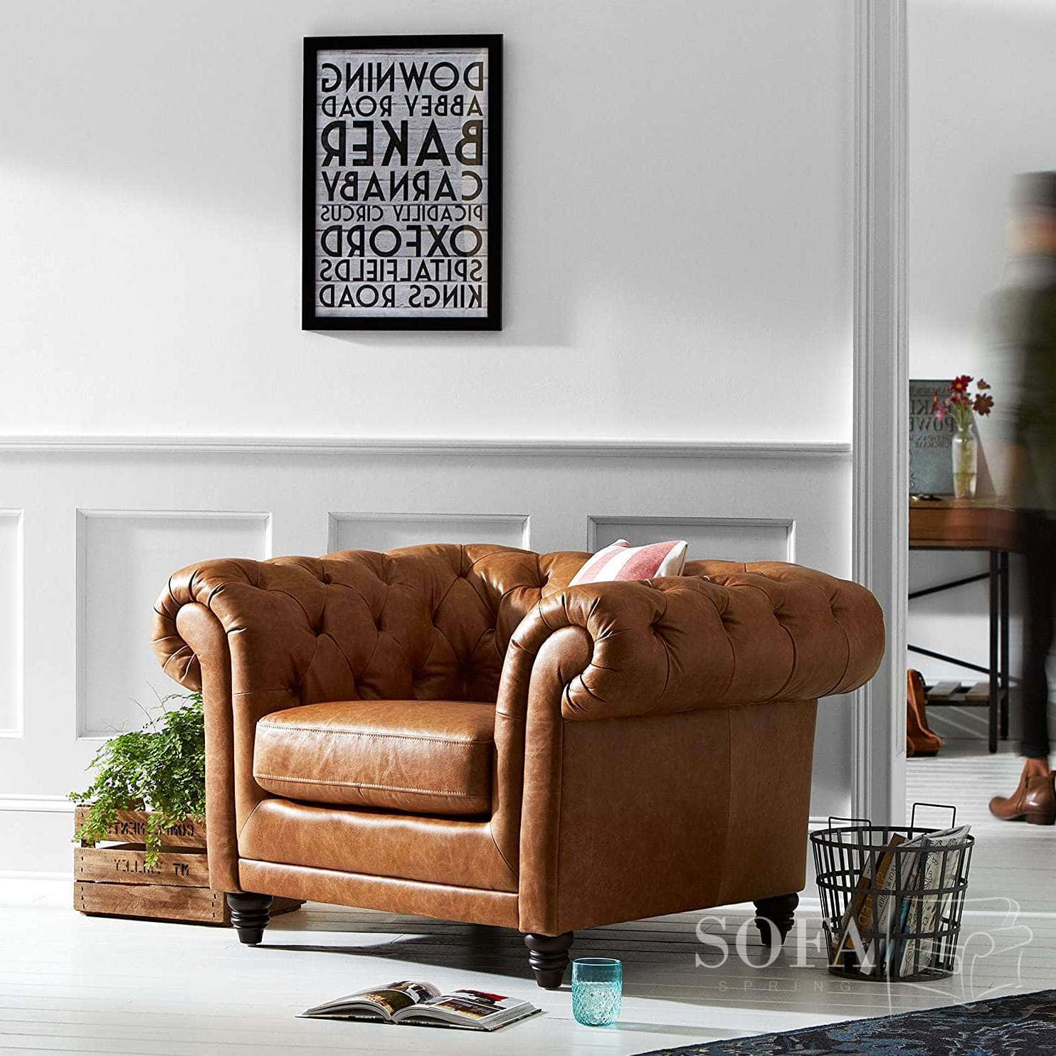 Top 3 Leather Accent Chairs Of 2021 | Sofa Spring